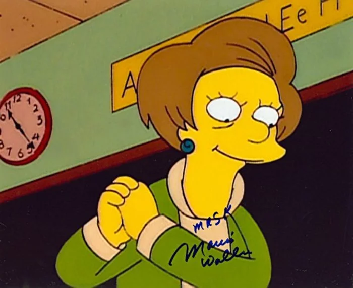 Marcia Wallace autograph