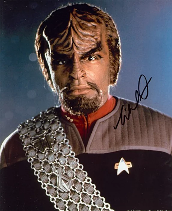 Michael Dorn autograph