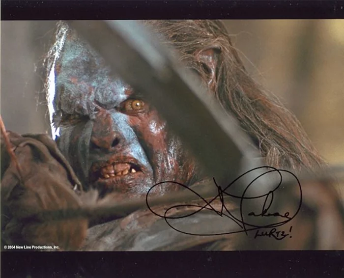 Lawrence Makoare autograph