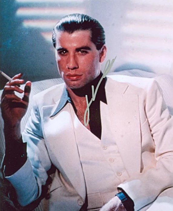 John Travolta autograph