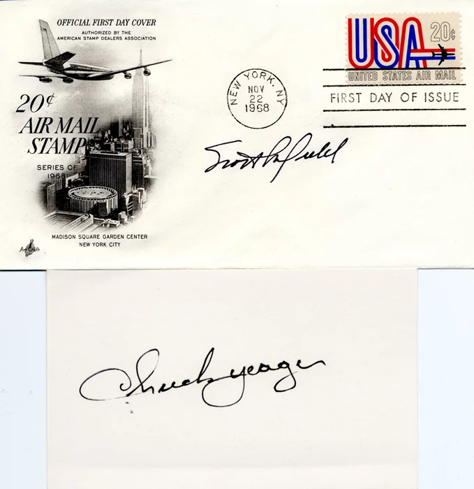 Test Pilots autograph