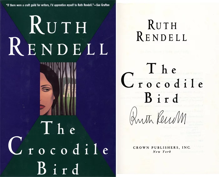Ruth Rendell autograph