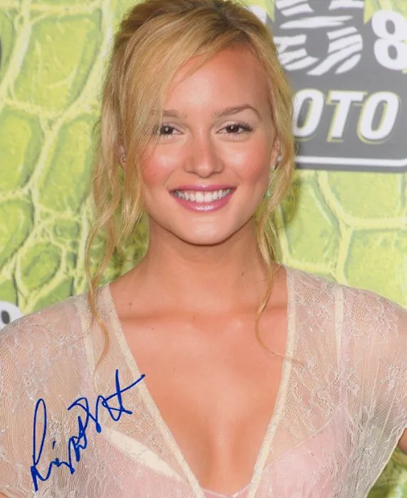 Leighton Meester autograph