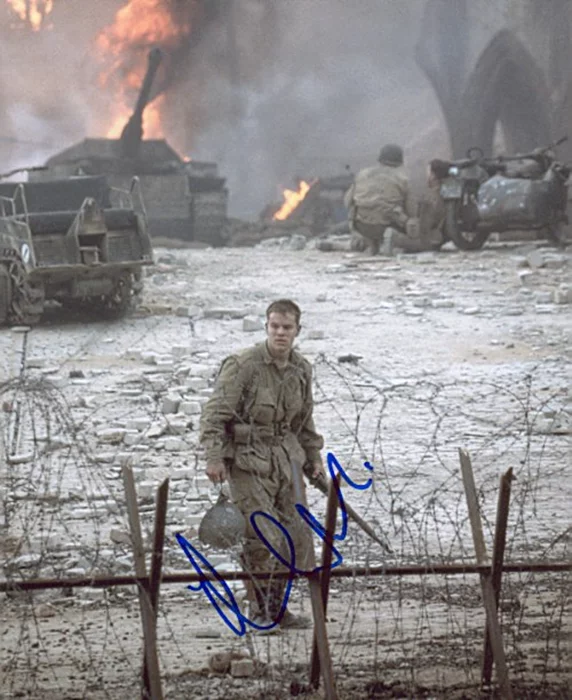 Matt Damon autograph