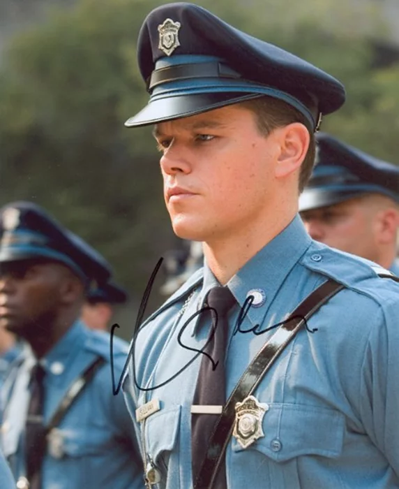 Matt Damon autograph