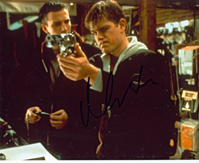 Matt Damon autograph