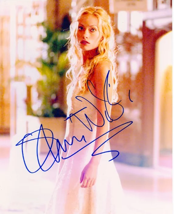 Olivia Wilde autograph