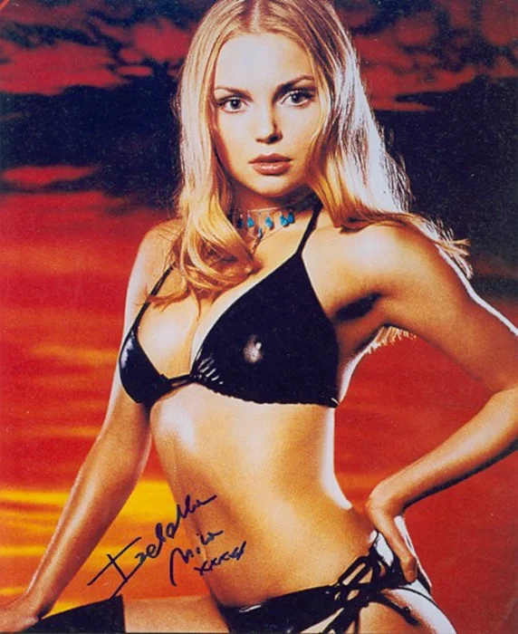 Izabella Miko autograph