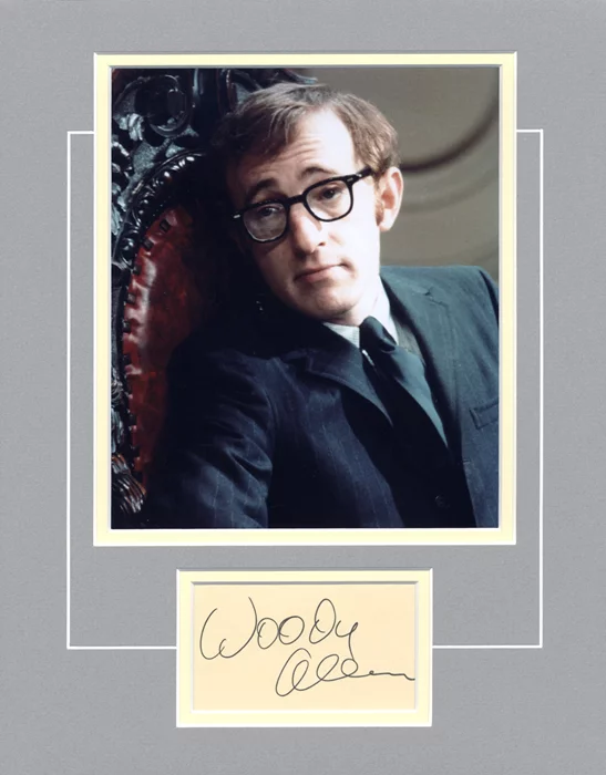 Woody Allen autograph