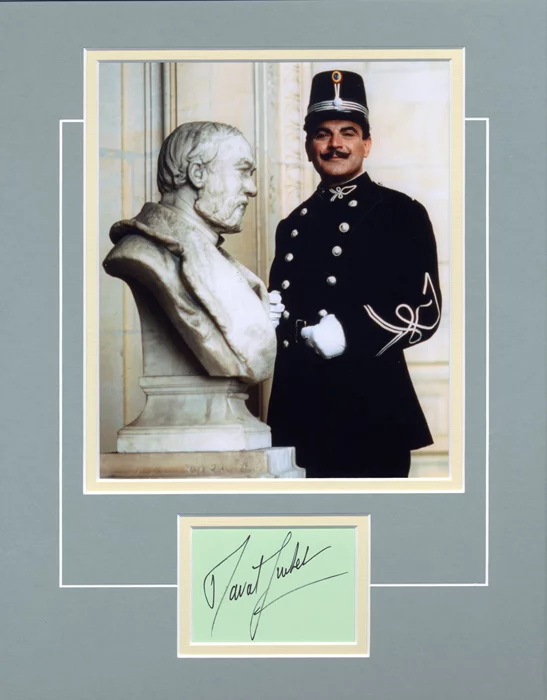 Poirot autograph