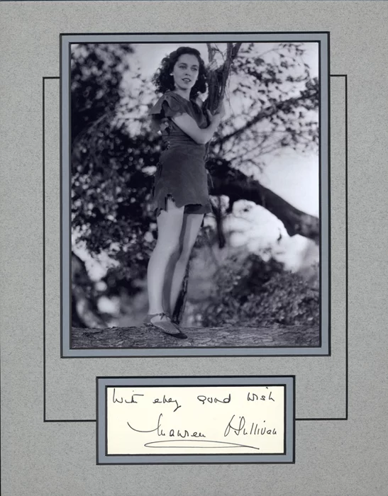 Maureen O'Sullivan autograph