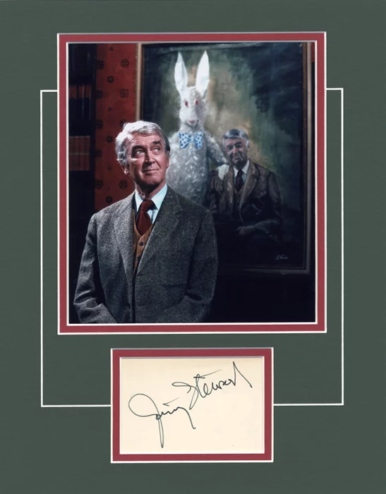 James Stewart autograph