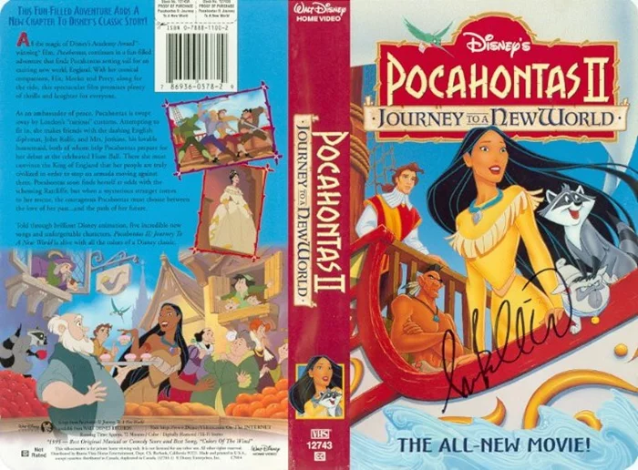 Pocahontas II autograph