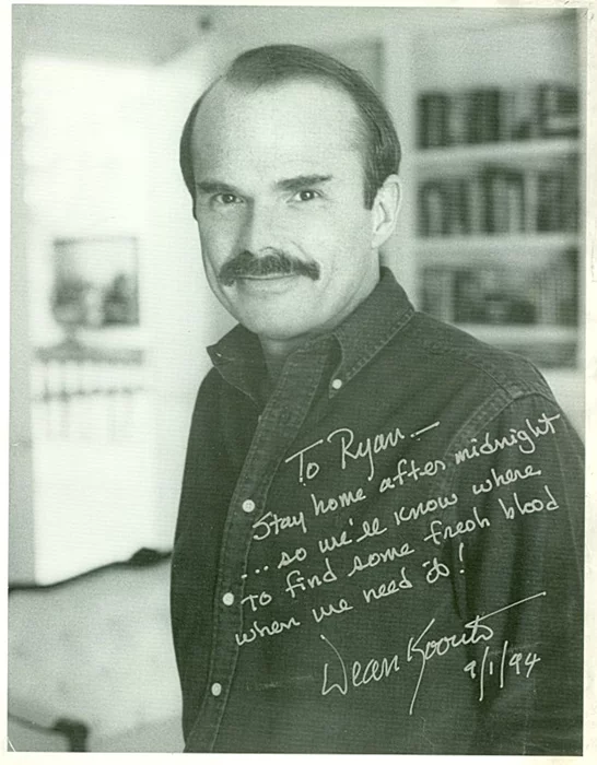 Dean Koontz autograph