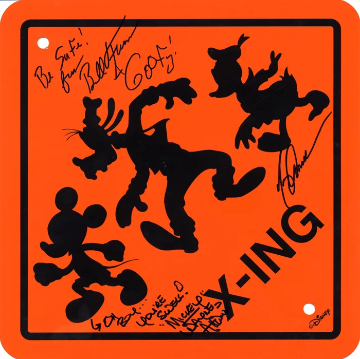 Disney Voices autograph