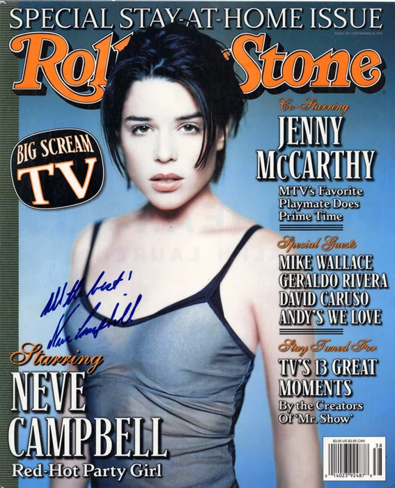 Neve Campbell autograph