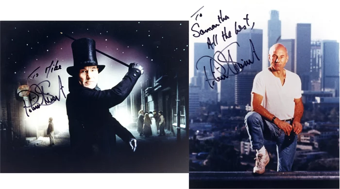 Patrick Stewart autograph