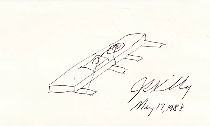 Jack Kilby autograph