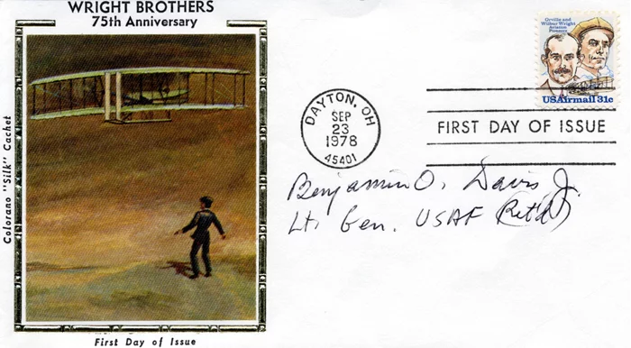 Benjamin O. Davis autograph