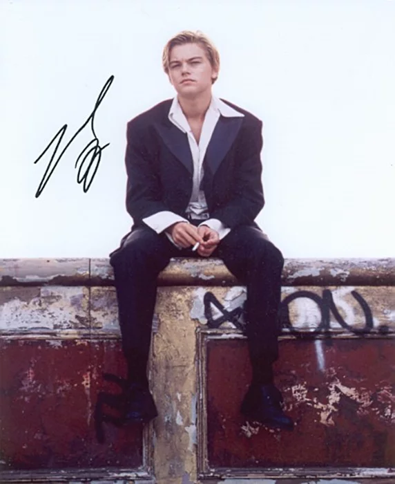 Leonardo DiCaprio autograph