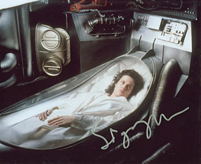 Sigourney Weaver autograph