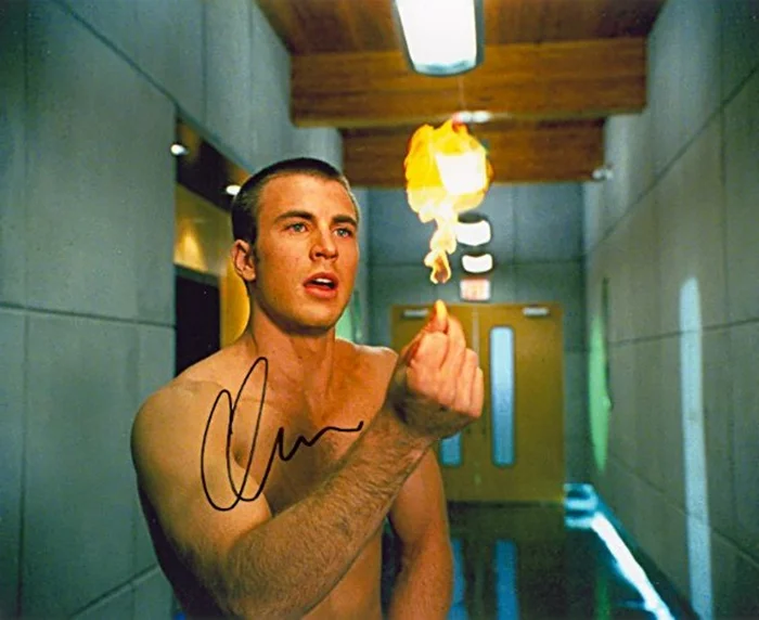 Chris Evans autograph
