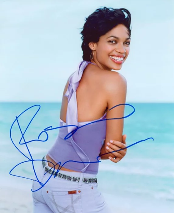 Rosario Dawson autograph