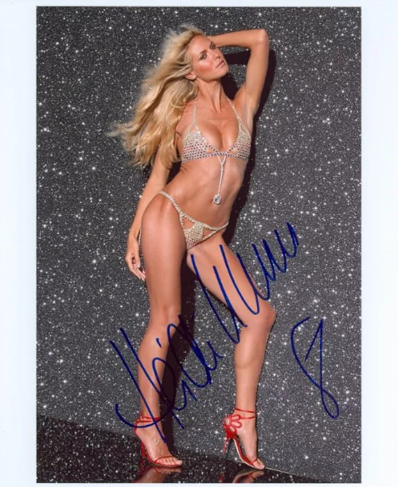 Heidi Klum autograph