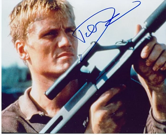 Dolph Lundgren autograph