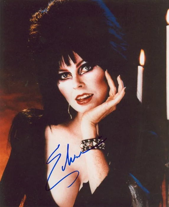 Elvira autograph