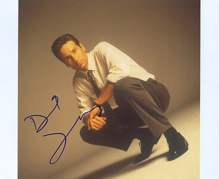 David Duchovny autograph
