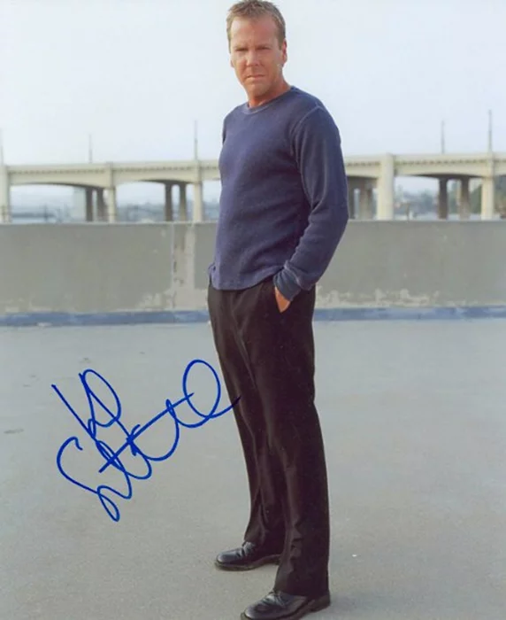 Kiefer Sutherland autograph