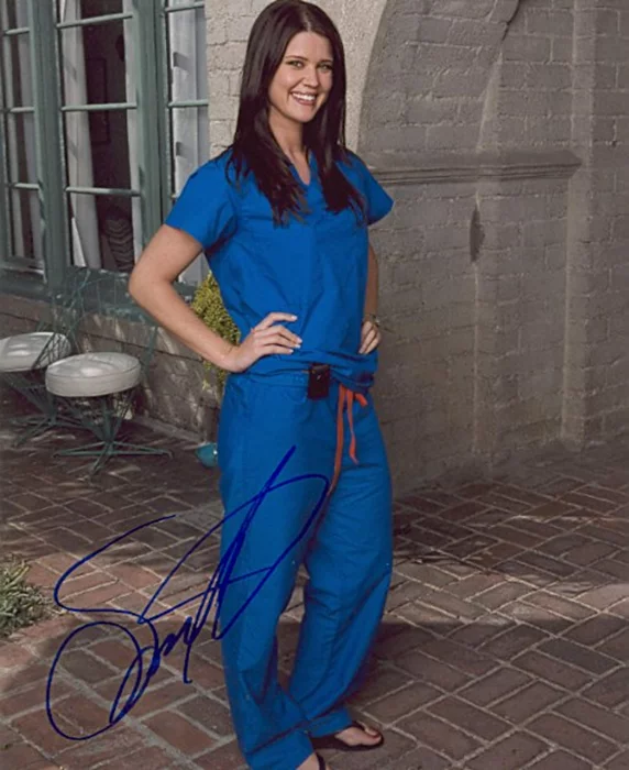 Sarah Lancaster autograph