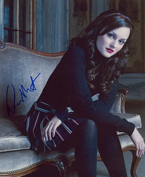 Leighton Meester autograph