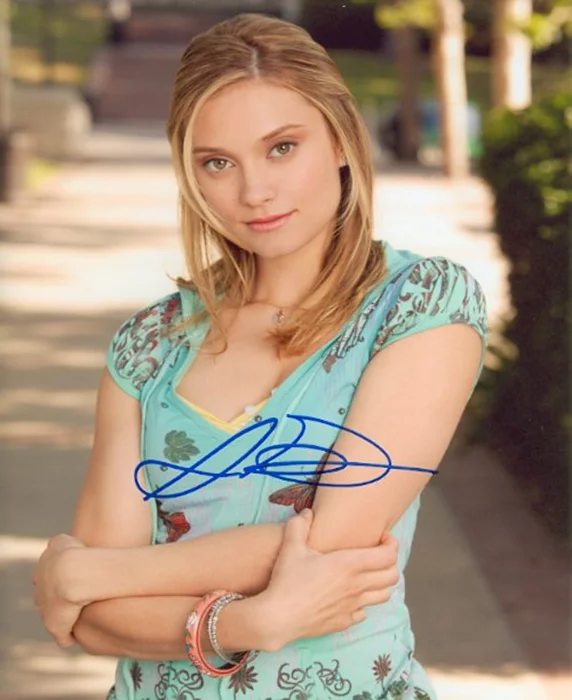 Spencer Grammer autograph