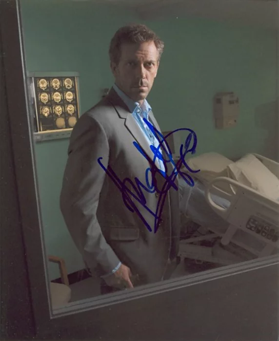 Hugh Laurie autograph