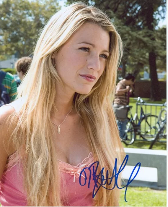 Blake Lively autograph