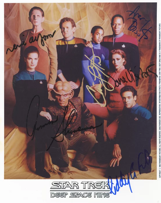 Star Trek: Deep Space Nine autograph