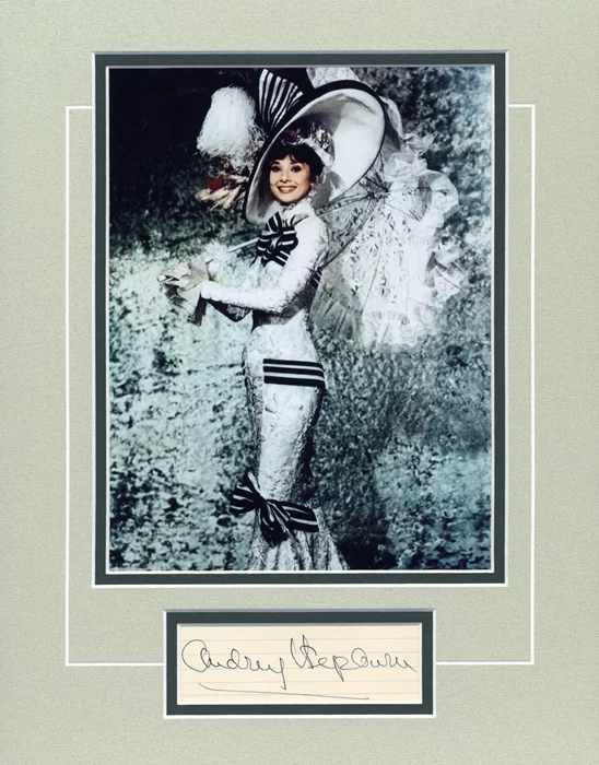 Audrey Hepburn autograph