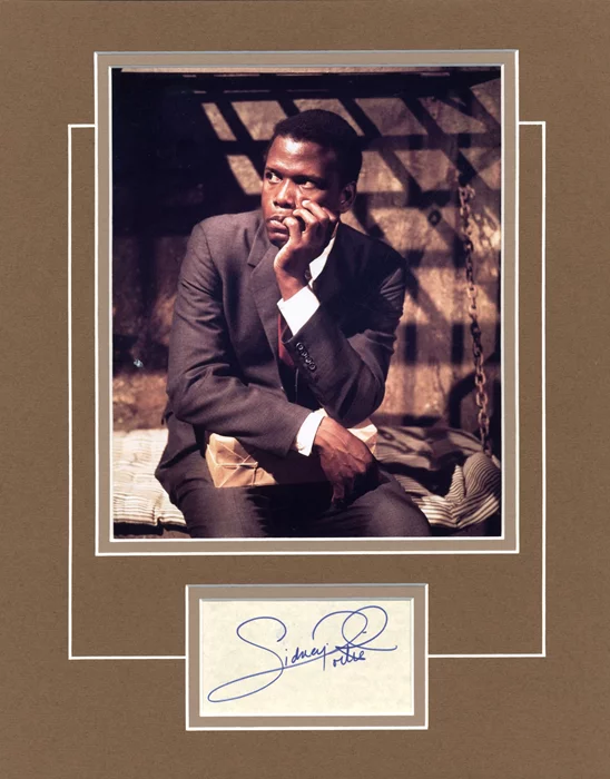 Sidney Poitier autograph
