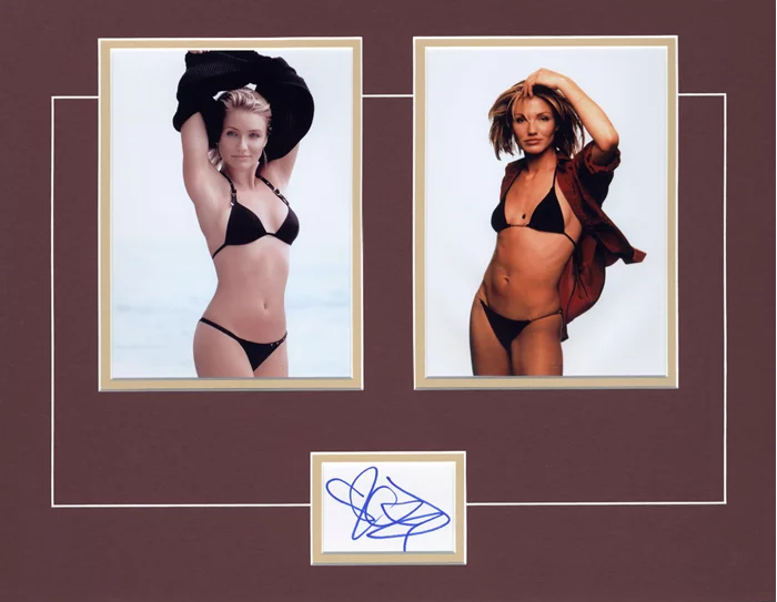 Cameron Diaz autograph