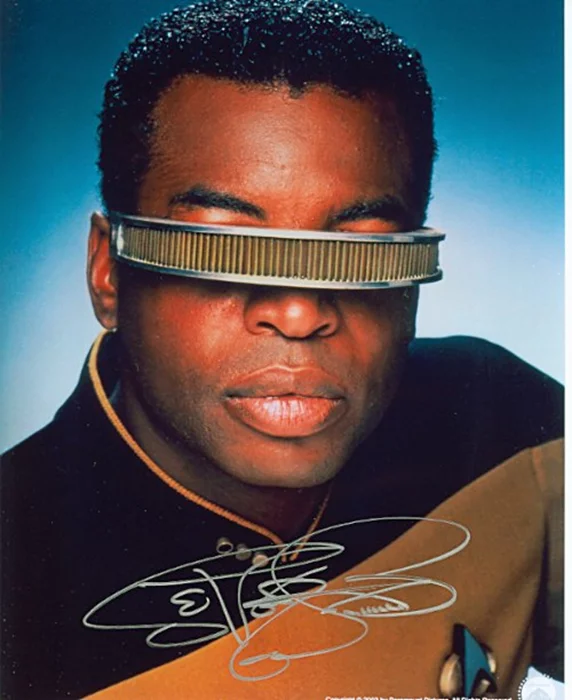 LeVar Burton autograph