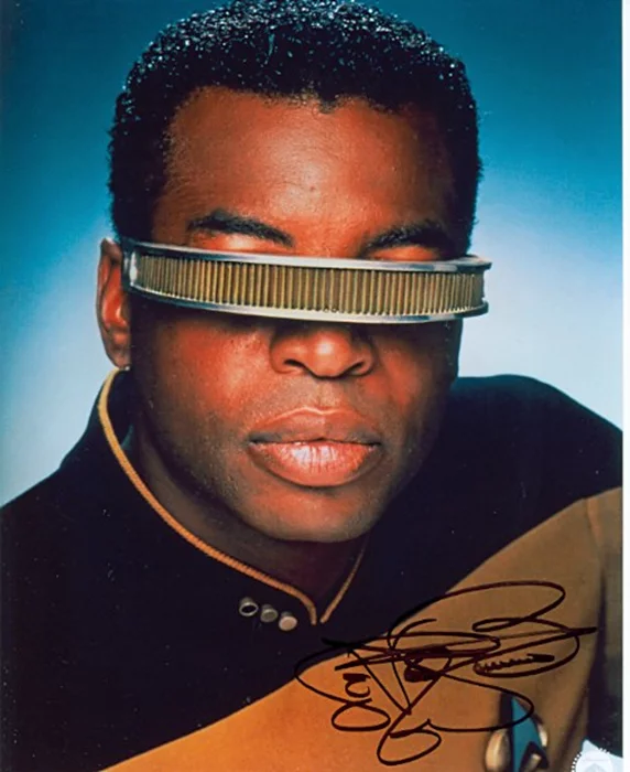 LeVar Burton autograph