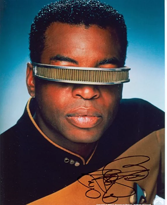LeVar Burton autograph