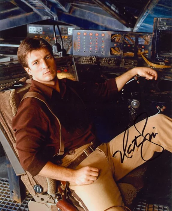 Nathan Fillion autograph