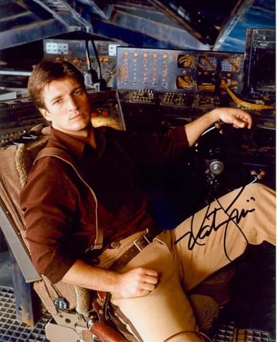 Nathan Fillion autograph