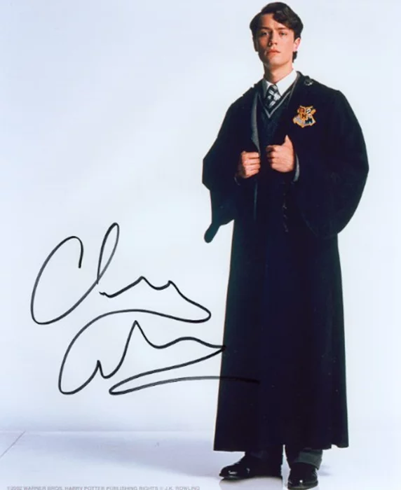 Christian Coulson autograph