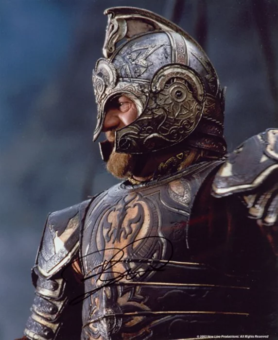 Bernard Hill autograph