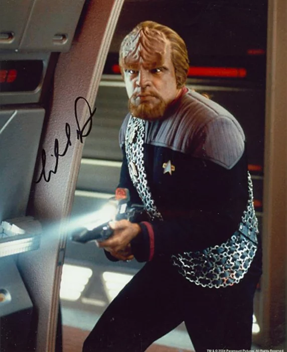 Michael Dorn autograph