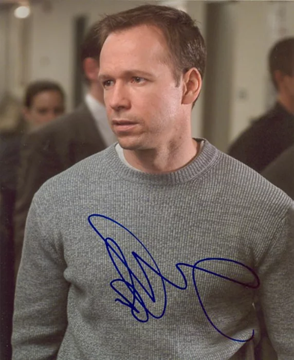 Donnie Wahlberg autograph